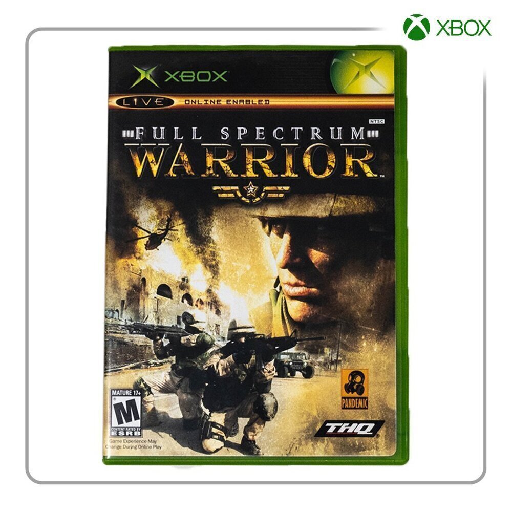 XBOX GAME Full Spectrum Warrior